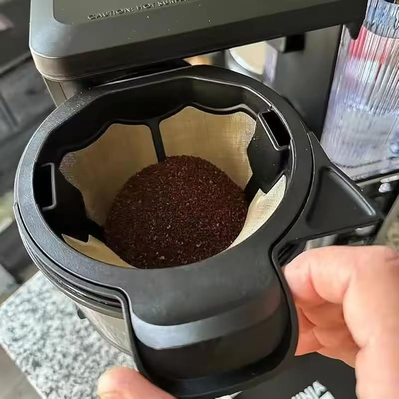 Throneway Replacement Parts Cone Reusable Coffee Permanent Filters Compatible with Ninja CM300, CP300, CP307, Coffee & Most Single-Serve Machines (BPA-Free, Easy Clean) - Image 3
